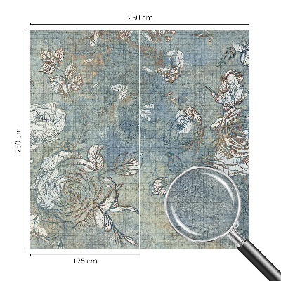 Fototapeta na mieru do obývačky Romantické ruže