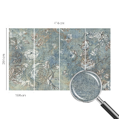 Fototapeta na mieru do obývačky Romantické ruže