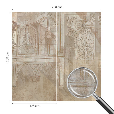 Moderná fototapeta na mieru Historické ozdoby