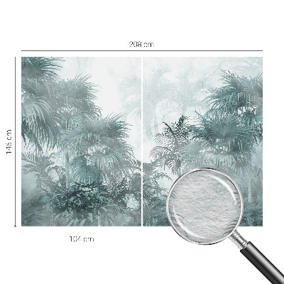 Luxusná tapeta Exotická zelená