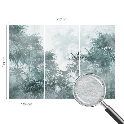 Luxusná tapeta Exotická zelená