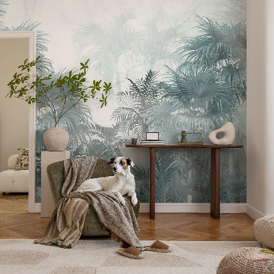 Luxusná tapeta Exotická zelená