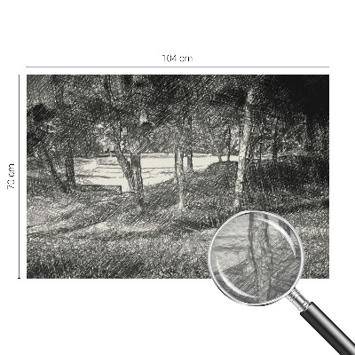 Vliesová fototapeta na stenu Pokojná krajina