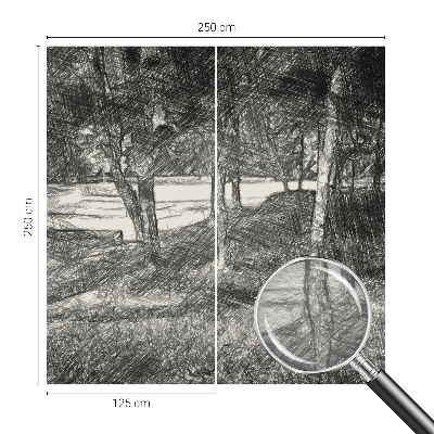 Vliesová fototapeta na stenu Pokojná krajina