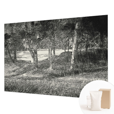 Vliesová fototapeta na stenu Pokojná krajina