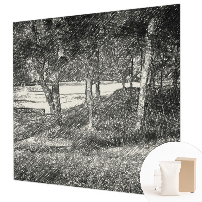 Vliesová fototapeta na stenu Pokojná krajina