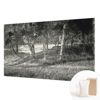 Vliesová fototapeta na stenu Pokojná krajina