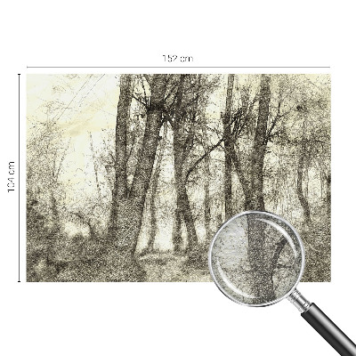 Vliesová tapeta Lesná melanchólia