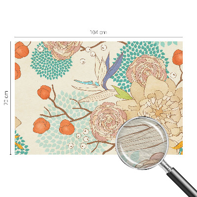 Vliesová tapeta na stenu Kvetinová fantázia