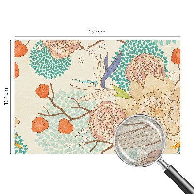 Vliesová tapeta na stenu Kvetinová fantázia