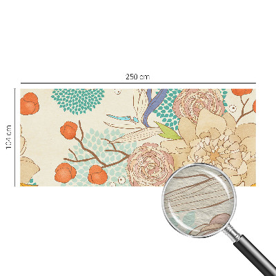 Vliesová tapeta na stenu Kvetinová fantázia