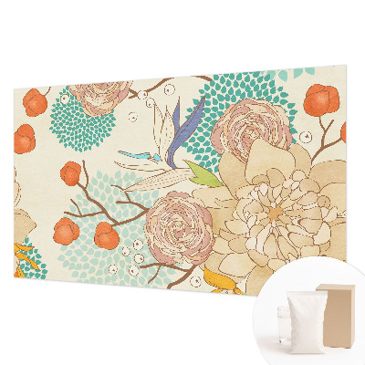 Vliesová tapeta na stenu Kvetinová fantázia