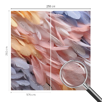 Fototapeta do obývačky Pastelové pierka