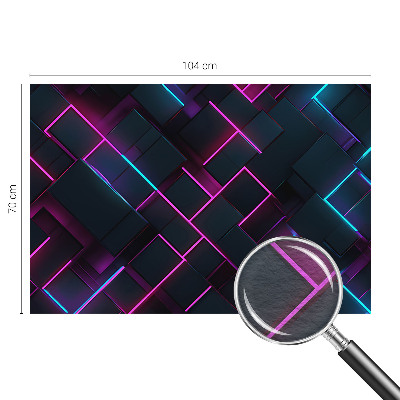 Fototapeta do spálne Neónová geometria