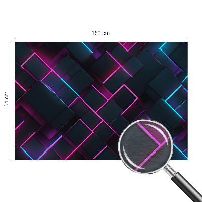 Fototapeta do spálne Neónová geometria