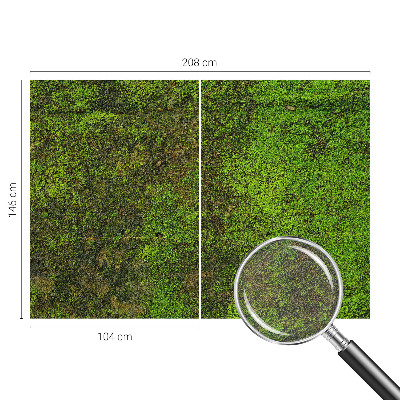 Vliesová fototapeta do obývačky Zelený koberec