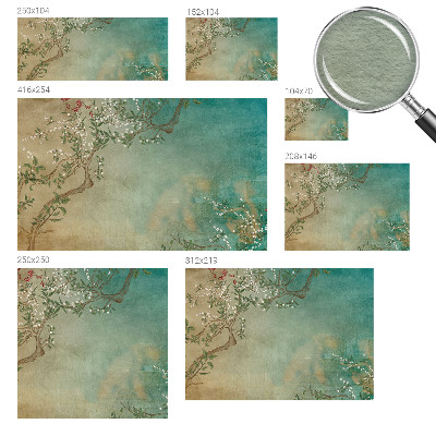 Vliesová fototapeta pre deti Kvetinová harmónia