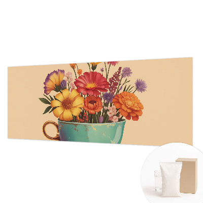 Fotografická tapeta na vliese Farebná kytica