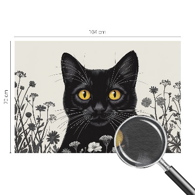 Fototapeta s potlačou na vliese Mačacie kvety