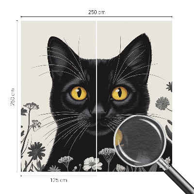 Fototapeta s potlačou na vliese Mačacie kvety