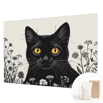 Fototapeta s potlačou na vliese Mačacie kvety