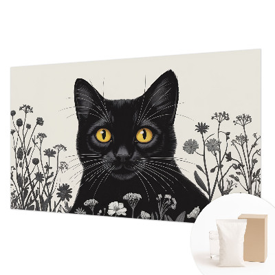 Fototapeta s potlačou na vliese Mačacie kvety