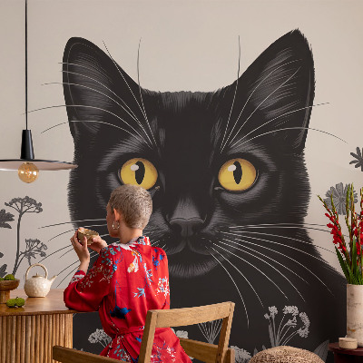 Fototapeta s potlačou na vliese Mačacie kvety