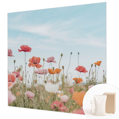 Vliesová fototapeta s potlačou Makové kvety