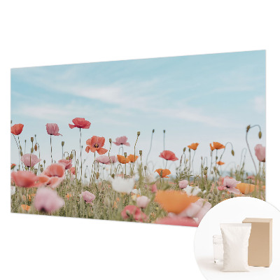 Vliesová fototapeta s potlačou Makové kvety