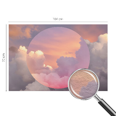 Dekoratívna fototapeta na stenu Éterické oblaky