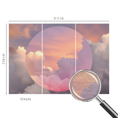 Dekoratívna fototapeta na stenu Éterické oblaky