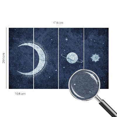 Moderná fototapeta na mieru Hviezdny motív