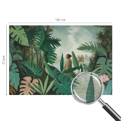 Fototapeta na mieru do spálne Exotická džungľa