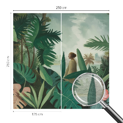 Fototapeta na mieru do spálne Exotická džungľa