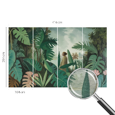 Fototapeta na mieru do spálne Exotická džungľa