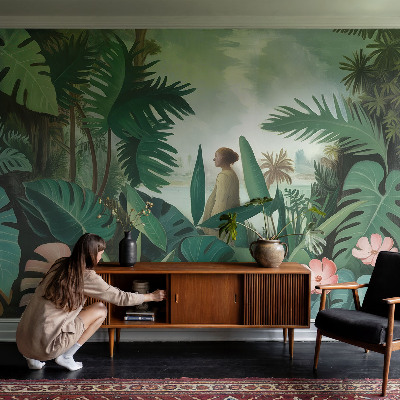 Fototapeta na mieru do spálne Exotická džungľa