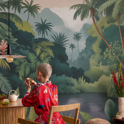 Fototapeta na mieru Exotická scenéria