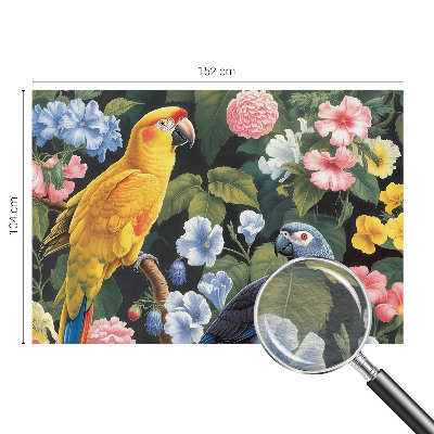 Vliesová tapeta na stenu Exotické vtáky