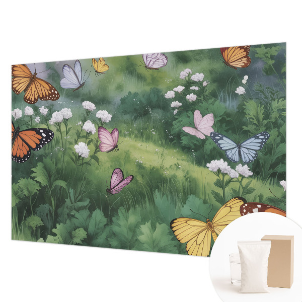 Fototapeta do spálne Motýle na lúke
