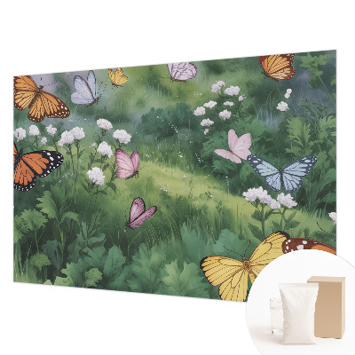 Fototapeta do spálne Motýle na lúke