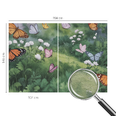 Fototapeta do spálne Motýle na lúke