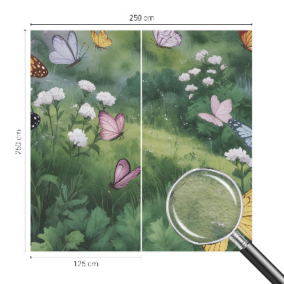 Fototapeta do spálne Motýle na lúke