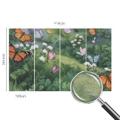 Fototapeta do spálne Motýle na lúke