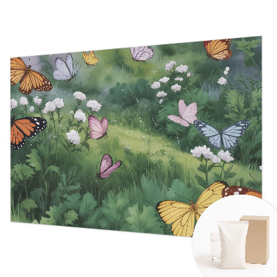 Fototapeta do spálne Motýle na lúke