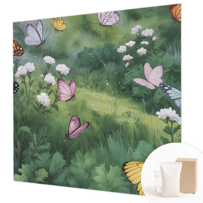 Fototapeta do spálne Motýle na lúke