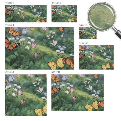 Fototapeta do spálne Motýle na lúke