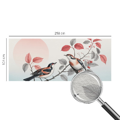 Fototapeta do obývačky Sediace vtáky