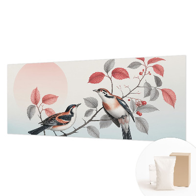 Fototapeta do obývačky Sediace vtáky