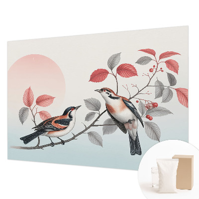 Fototapeta do obývačky Sediace vtáky