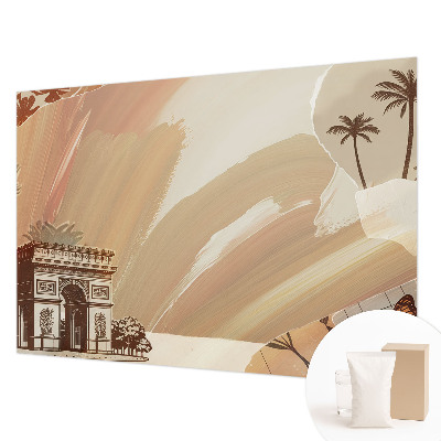 Vliesová fototapeta do spálne Exotická cesta